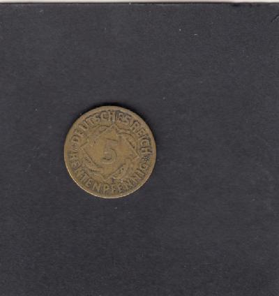 Beschrijving: 5 Rentepfennig  